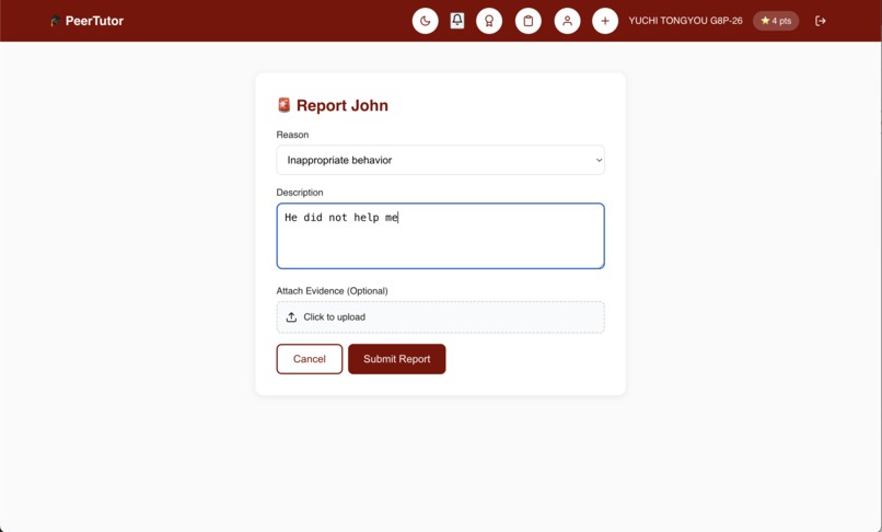 Peertutor – screenshot 10