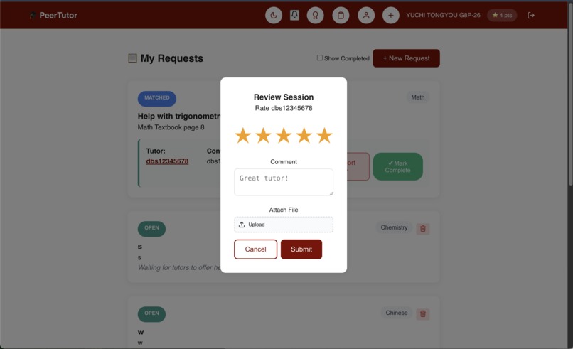 Peertutor – screenshot 11