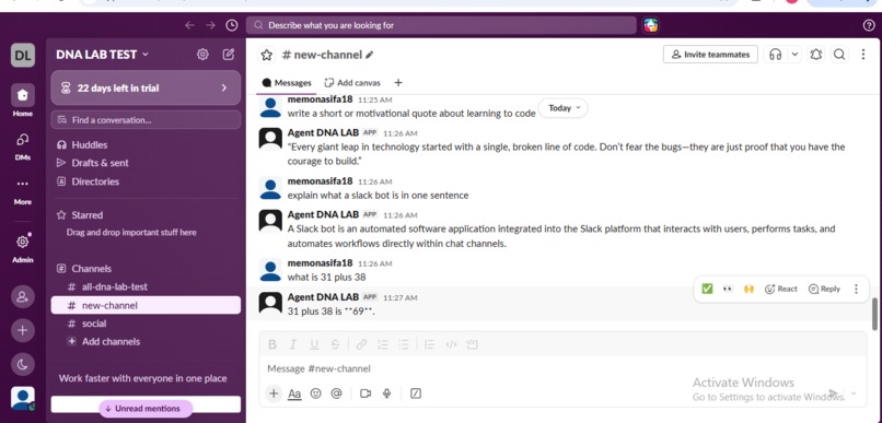 Agent DNA Lab – screenshot 1