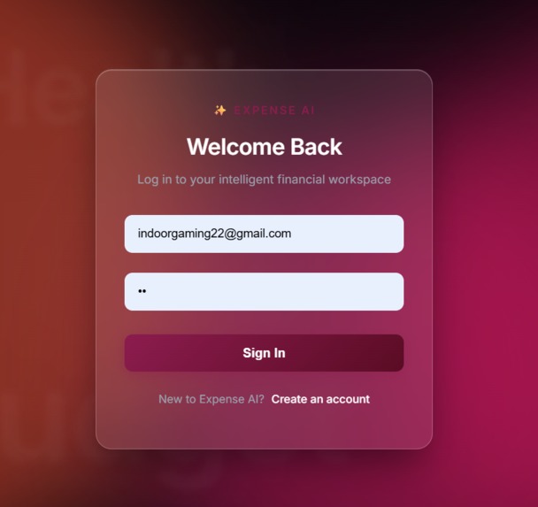 Expense Tracker AI – screenshot 4