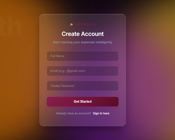 Expense Tracker AI – screenshot 6