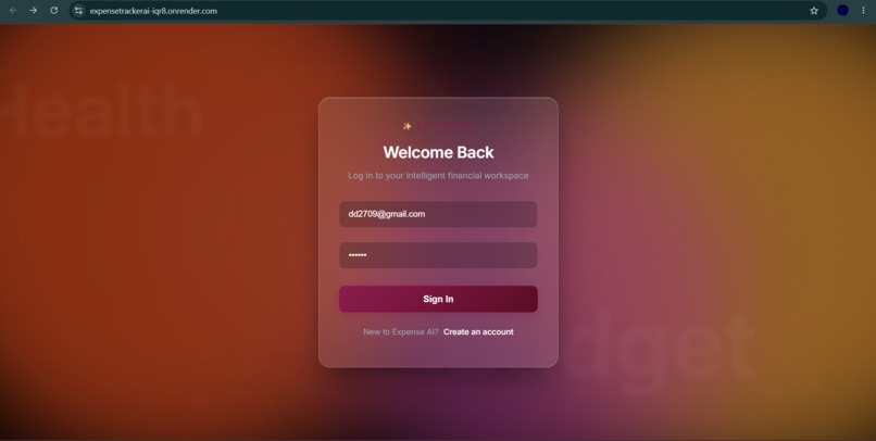 Expense Tracker AI – screenshot 8