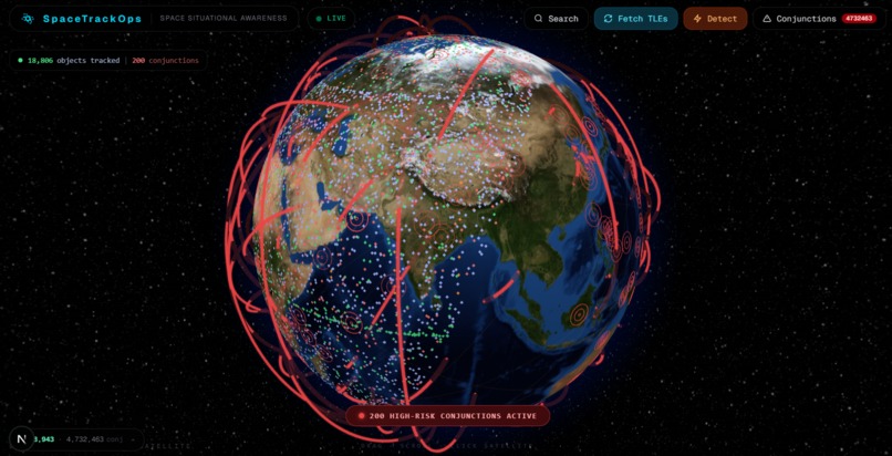 SpaceTrack-Ops – screenshot 1