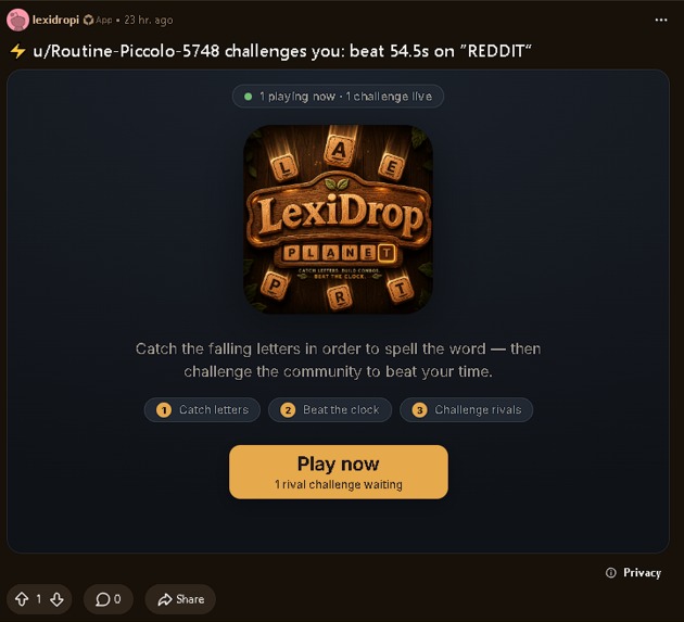 LexiDrop – screenshot 13