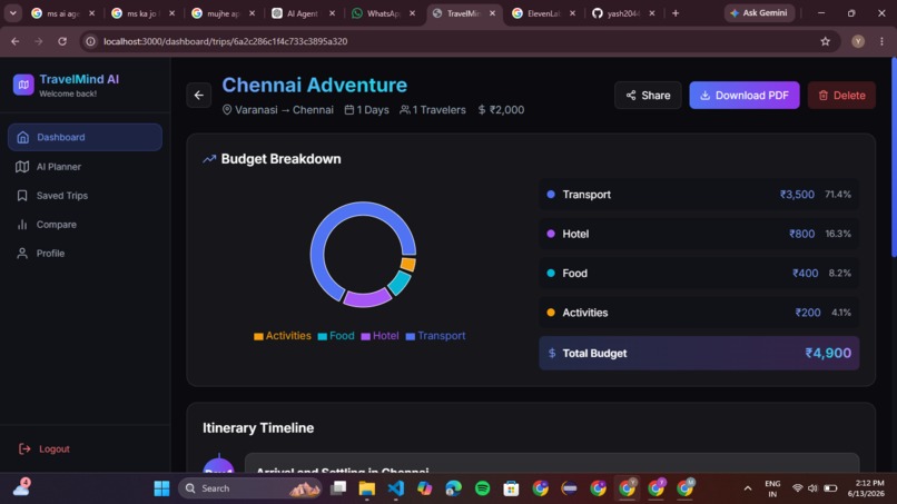 Travel Mind Ai Agent – screenshot 4