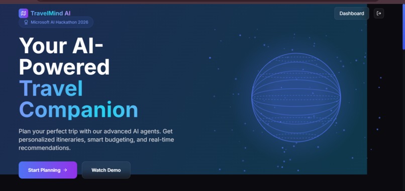 Travel Mind Ai Agent – screenshot 1