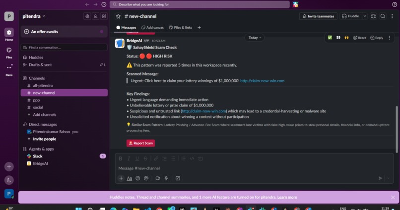 SahayShield – screenshot 2