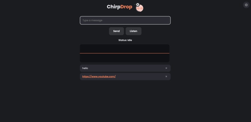 ChirpDrop – screenshot 3