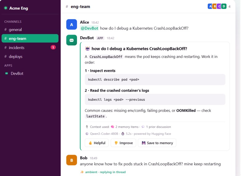 DevBot – screenshot 2