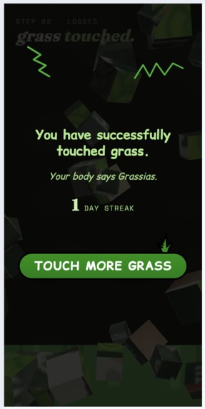 touch grass. – screenshot 3