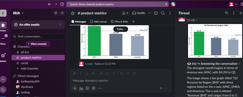 Iris — Automated image accessibility for Blind in Slack – screenshot 10