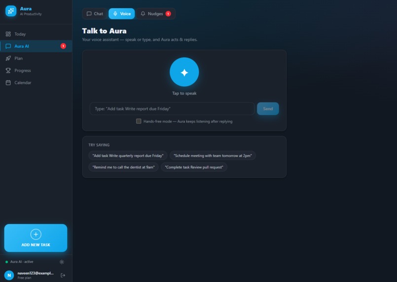 AI-Powered-Productivity-Companion – screenshot 4
