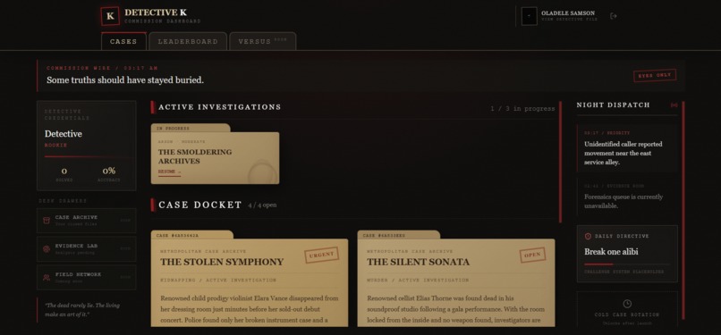 Dossier (Detective K) – screenshot 8