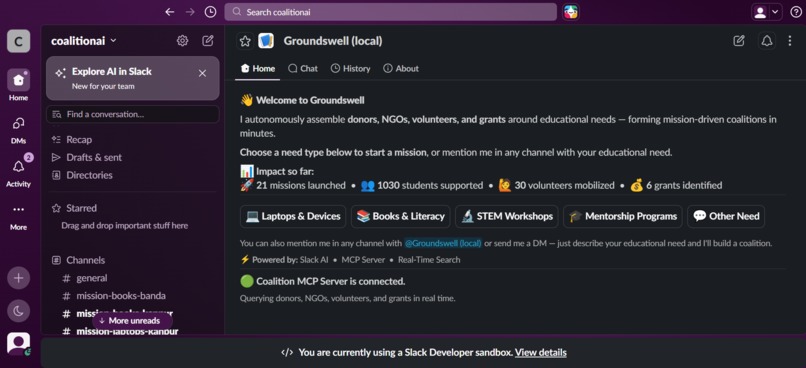 Groundswell – screenshot 1