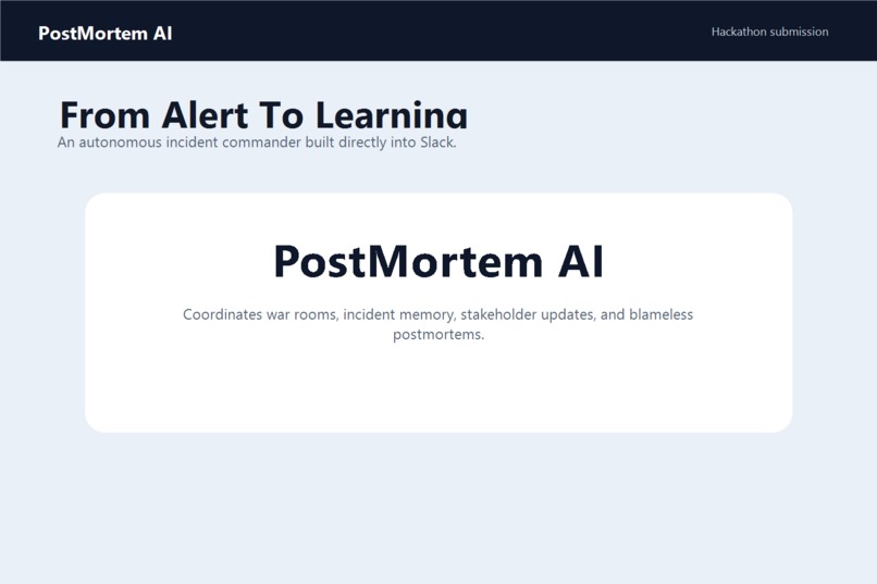 postmortem ai – screenshot 1