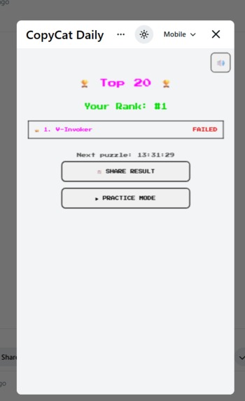 CopyCat – screenshot 2