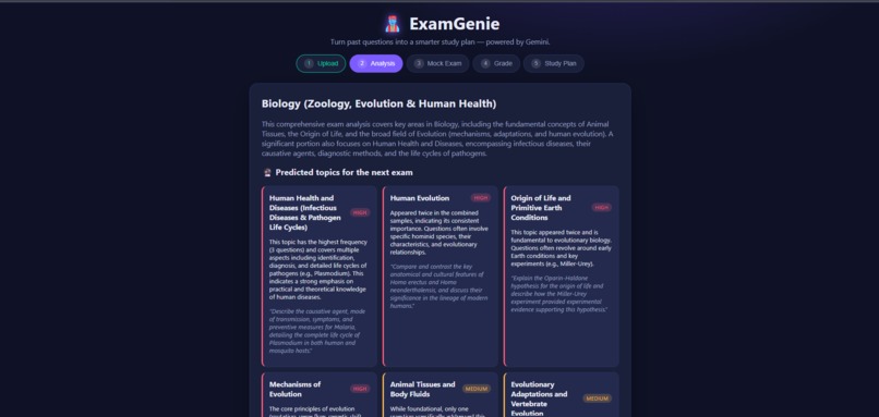 ExamGenie – screenshot 2