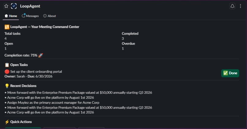 LoopAgent – screenshot 3