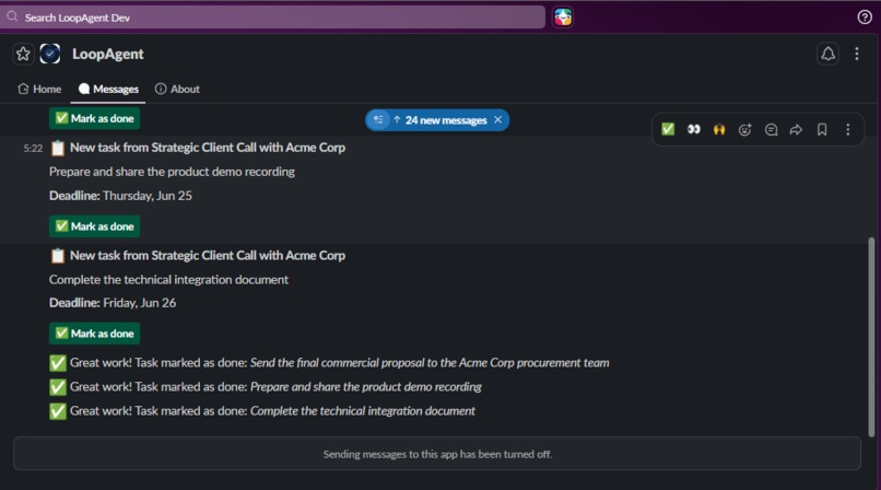 LoopAgent – screenshot 4