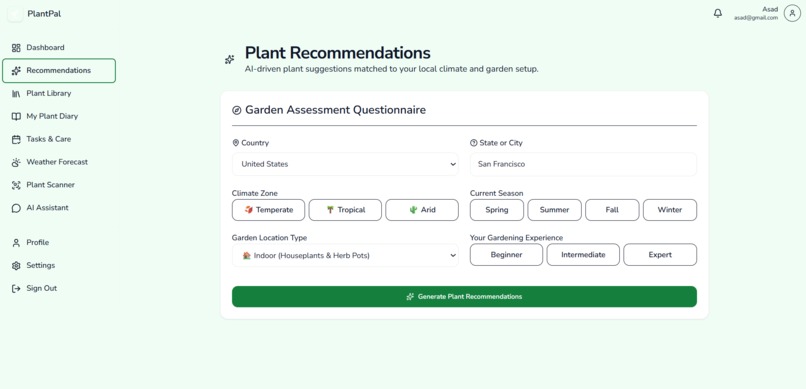 PlantPal AI – screenshot 1