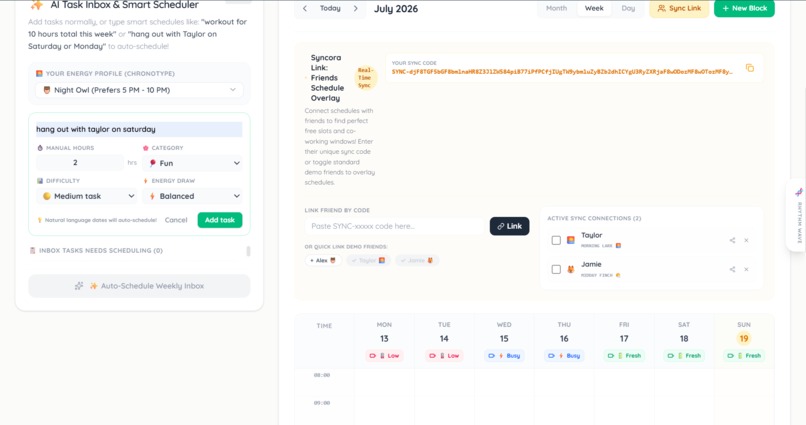 Syncora – screenshot 5