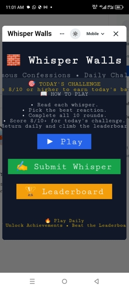 Whisper Walls – screenshot 2