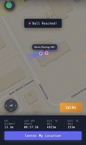 CampusGolf – screenshot 3