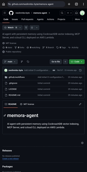 Memora - Persistent Memory Agent for Knowledge Work – screenshot 1