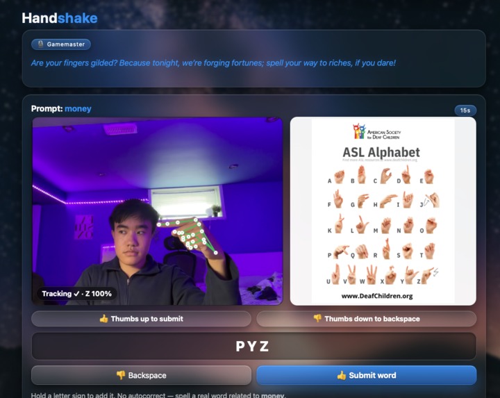 Handshake – screenshot 2