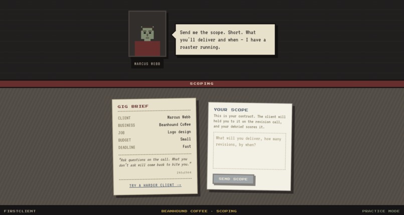 FirstClient – screenshot 3
