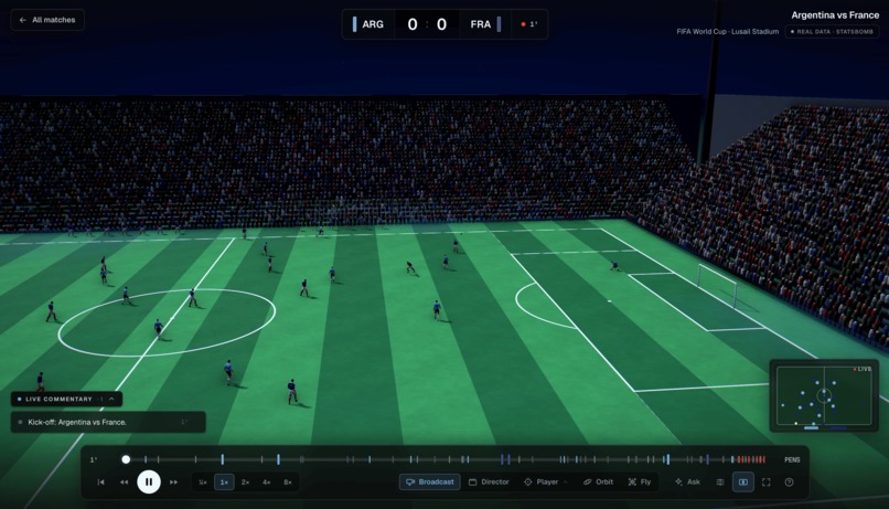 Pitchside – screenshot 2