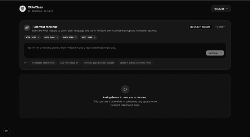 CUInClass – screenshot 2