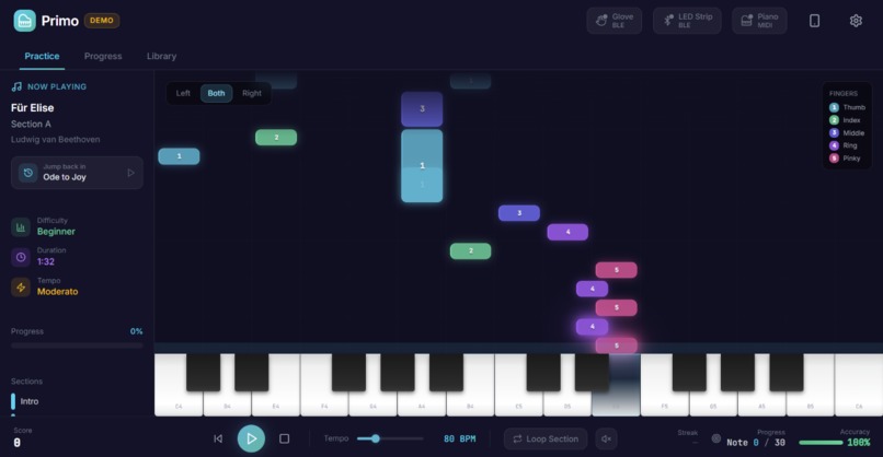 Primo - The Piano Glove – screenshot 4