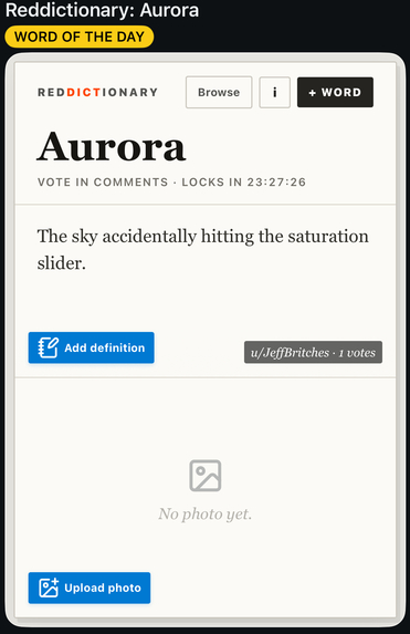 Reddictionary – screenshot 3