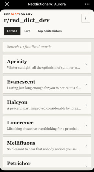Reddictionary – screenshot 6