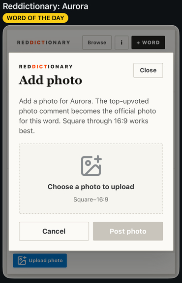 Reddictionary – screenshot 4