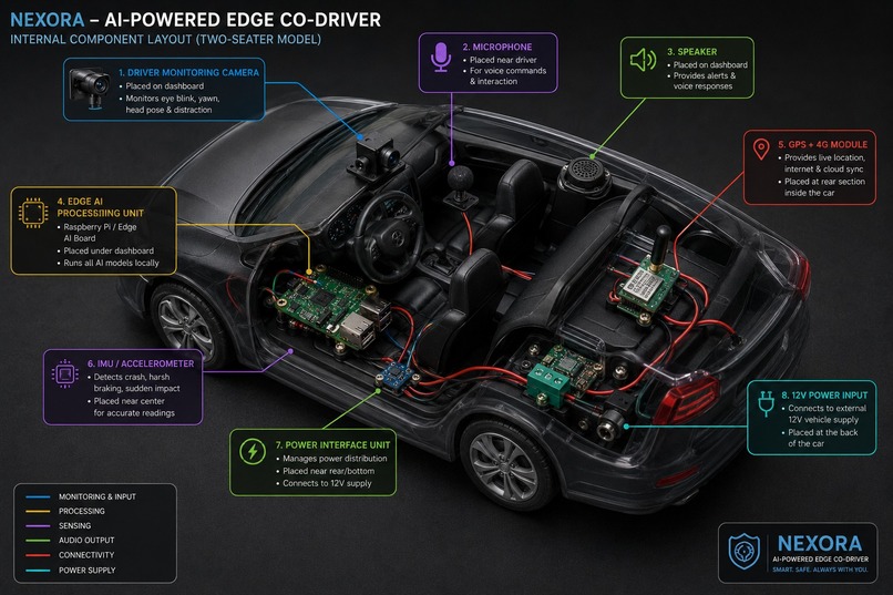NEXORA: Edge AI Driving Assistant – screenshot 3