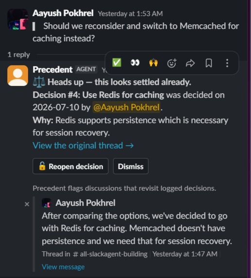 Precedent – screenshot 8