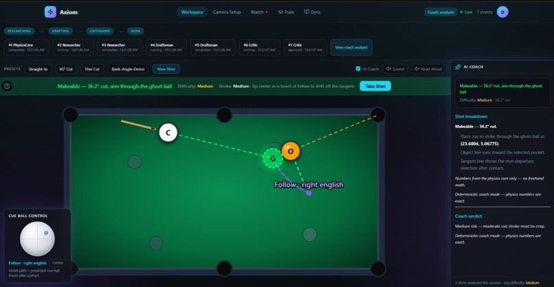 Axiom: Precision Pool Training – screenshot 2