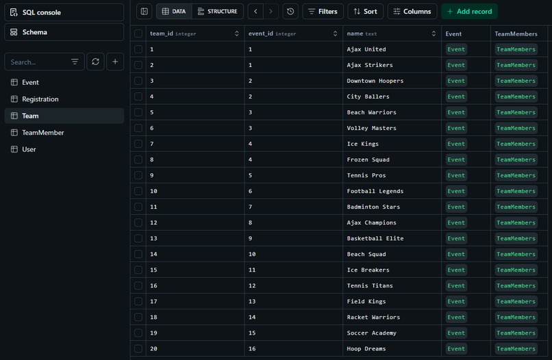 MatchBox: Sports and Events Team Builder – screenshot 6