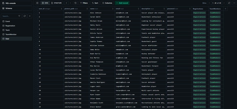 MatchBox: Sports and Events Team Builder – screenshot 8