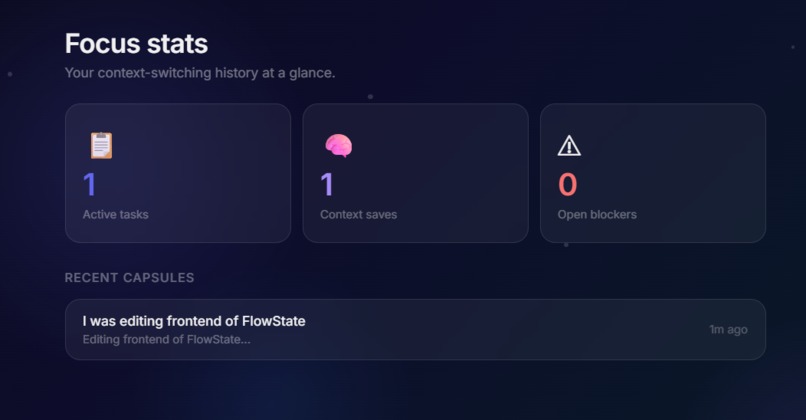 FlowState: AI Context Switcher – screenshot 7