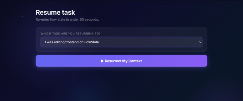 FlowState: AI Context Switcher – screenshot 5