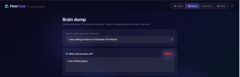 FlowState: AI Context Switcher – screenshot 3