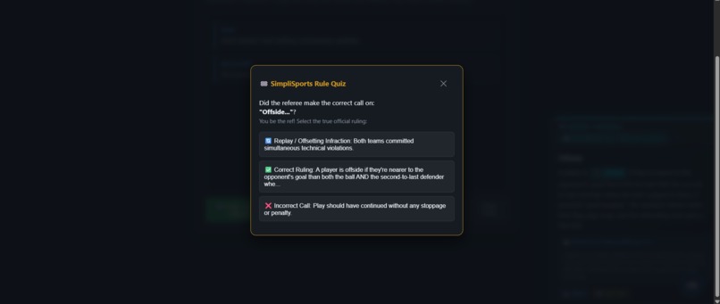 SimpliSports – screenshot 3