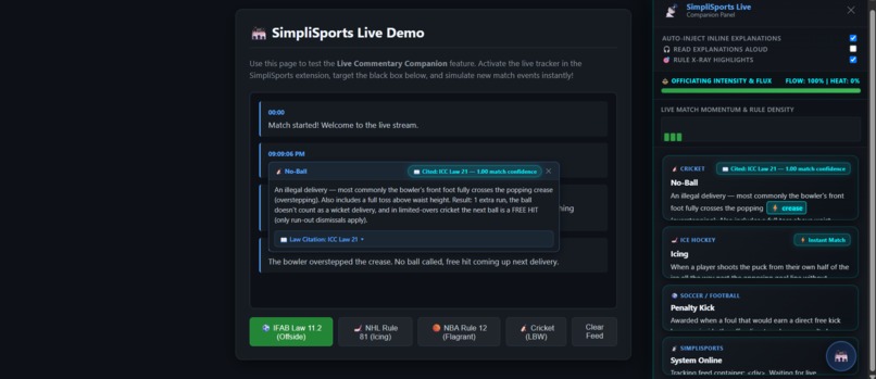 SimpliSports – screenshot 8