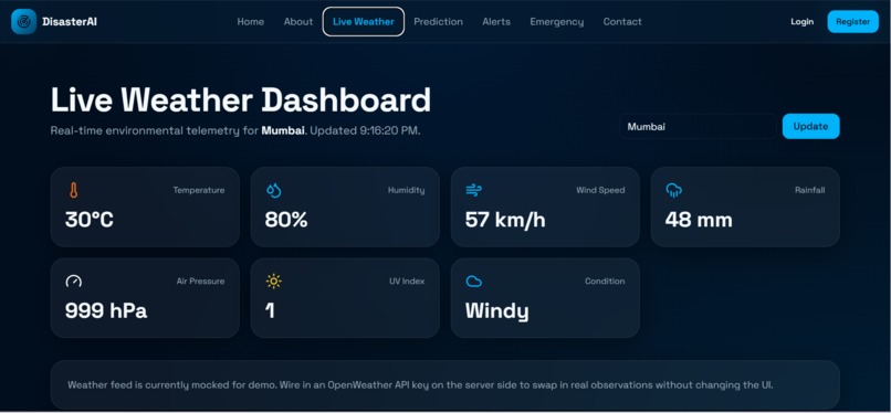 DISASTER PREDICTION AND ALERT SYSTEM – screenshot 8