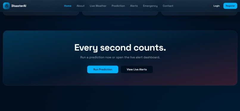 DISASTER PREDICTION AND ALERT SYSTEM – screenshot 10