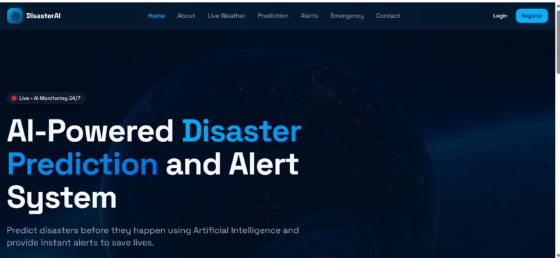 DISASTER PREDICTION AND ALERT SYSTEM – screenshot 11