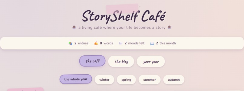 StoryShelf Café – screenshot 1